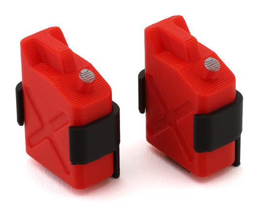 175RC SCX24 J Can 1/24 Scale Accessory (Red) (2) 20473