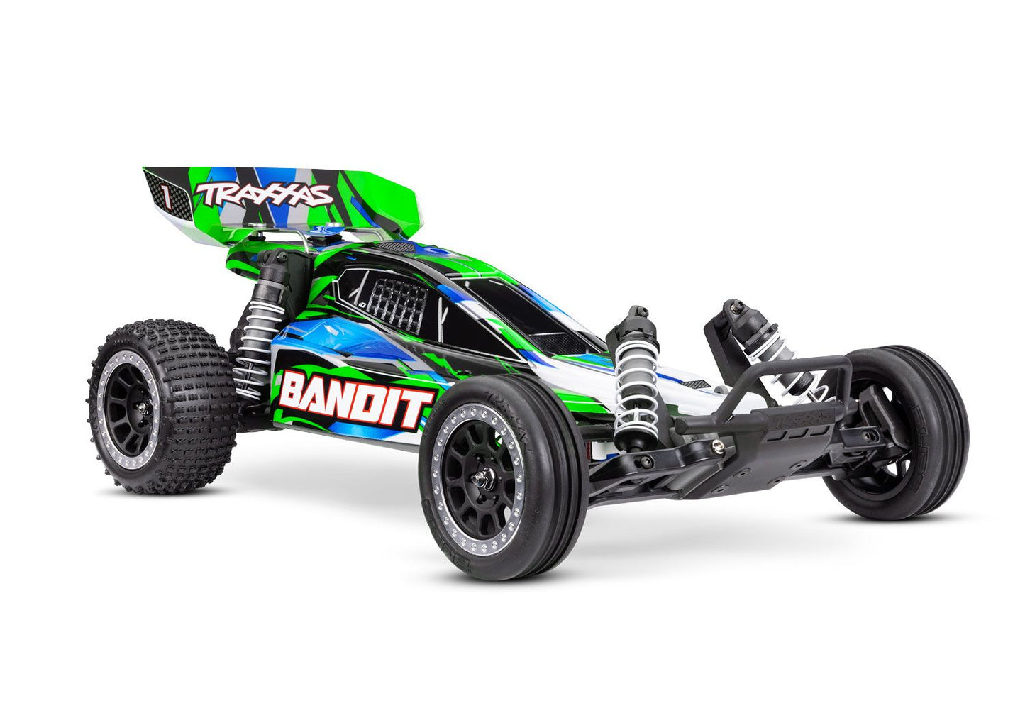 Traxxas Bandit® XL-5 1/10 Scale, 2WD, Ready-To-Race® RC Buggy 24254-8 GRN