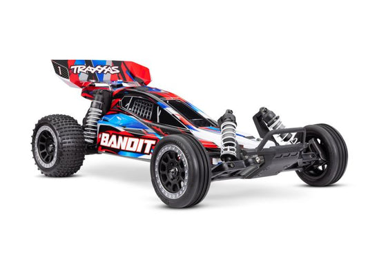 Traxxas Bandit® XL-5 1/10 Scale, 2WD, Ready-To-Race® RC Buggy 24254-8 RED