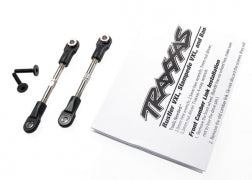 TRAXXAS Turnbuckles, camber link, 47mm (67mm center to center) (front) (assembled with rod ends and hollow balls) (1 left, 1 right) 2444