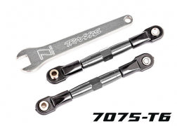 TRAXXAS Camber links, front (TUBES CHARCOAL-anodized) 2444A