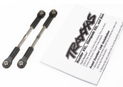 TRAXXAS Turnbuckles, toe link, 55mm (75mm center to center) (2) (assembled with rod ends and hollow balls) 2445