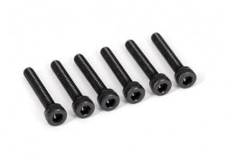 Traxxas 3x18mm Cap Head Screws (6) 2583x