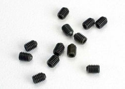 Traxxas Set (grub) screws, 3mm hardened (12) 2743