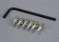 Screws, 3x10mm caphead machine (hex drive) (6)/ lockwashers (6)/ hex wrench 3159