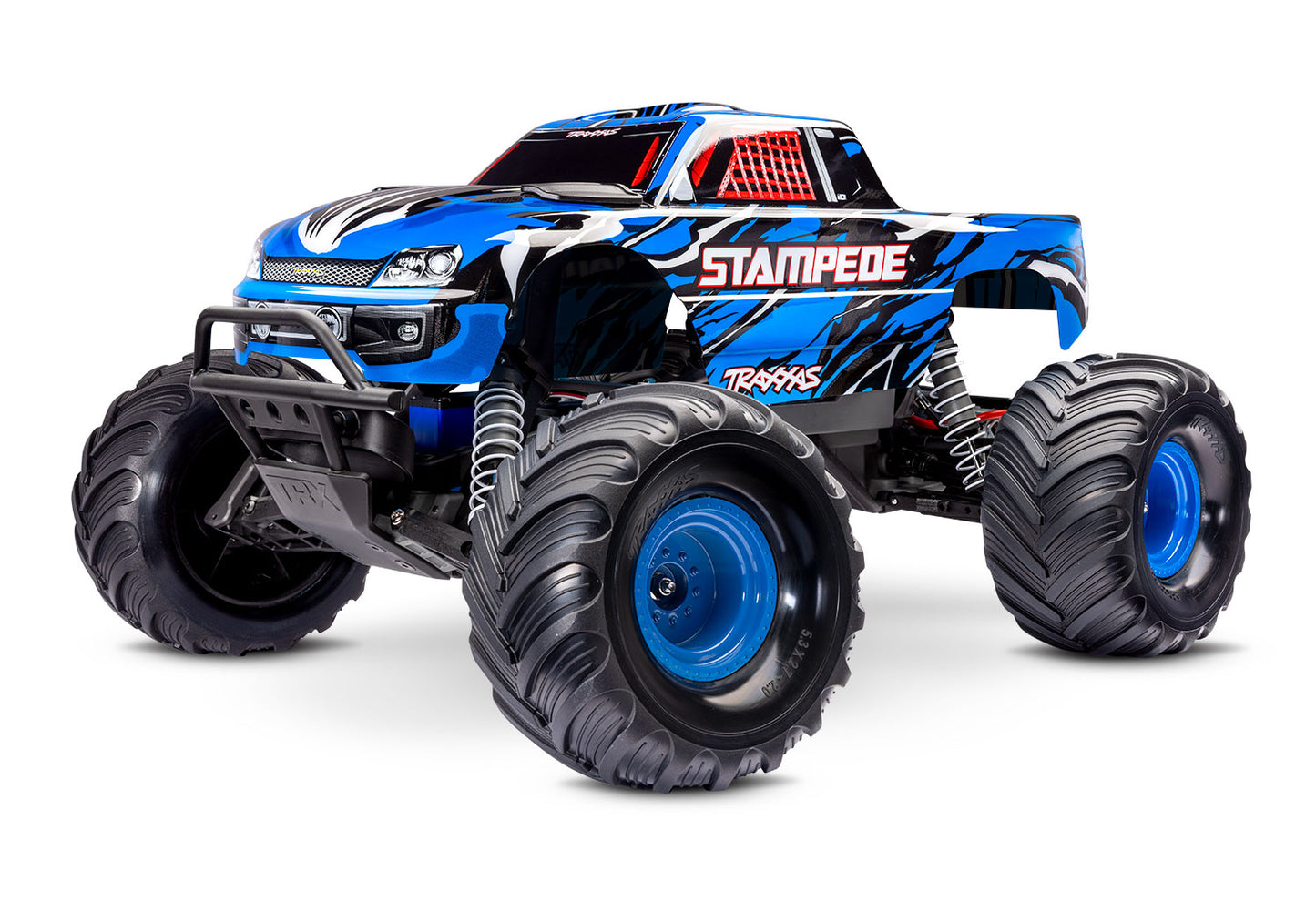 Traxxas Stampede HD 1/10 RTR 2WD Electric Monster Truck (Blue) 36254-8-BLUEX