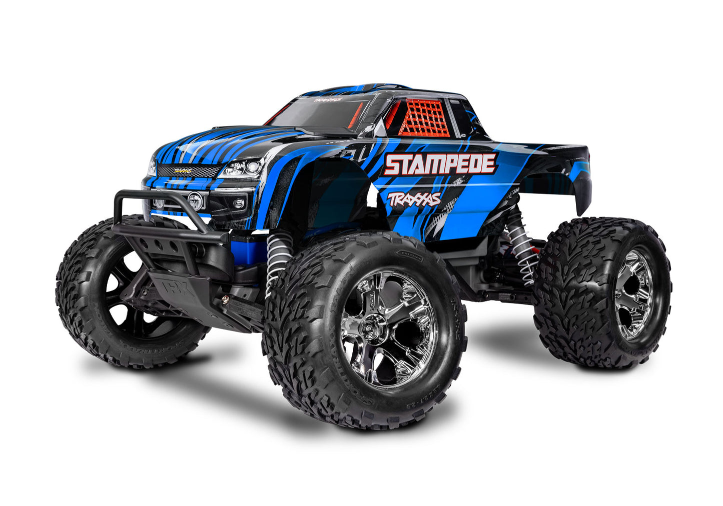 Traxxas Stampede HD 1/10 RTR 2WD Electric Monster Truck, BLUE