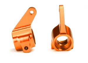 Traxxas Aluminum Steering Blocks w/Ball Bearings (ORANGE) (2) 3636T