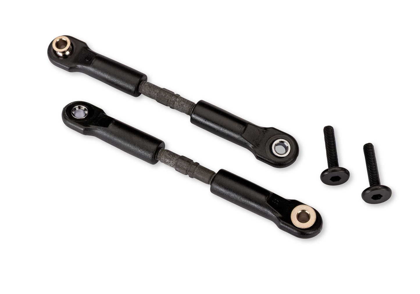 Traxxas Slash 2wd VX3, 39 mm Adjustable Steel Camber Links (2) 3644-GRAY