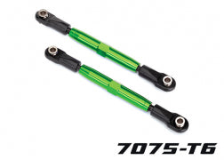 TRAXXAS Camber links, rear (TUBES green-anodized) 3644G