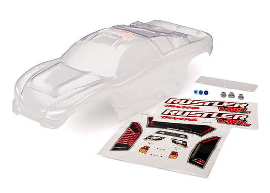 TRAXXAS Body, Rustler® (clear, requires painting) 3714