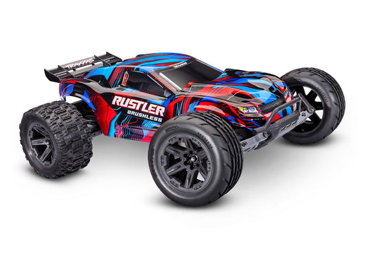 Rustler 2WD Brushless, Velineon V3200 37454-4-RED