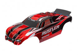 TRAXXAS Body, Rustler® (also fits Rustler® VXL), red 3750R