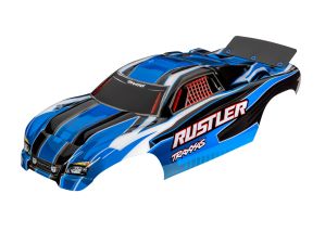 TRAXXAS Body, Rustler® (also fits Rustler® VXL), BLUE 3750X