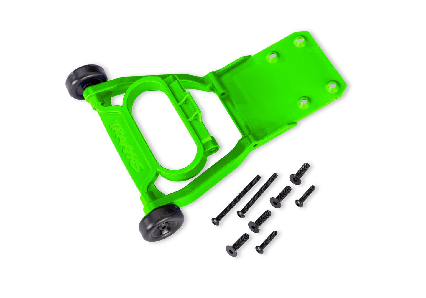 TRAXXAS Rustler 2wd Red Assembled Wheelie Bar & Screws 3763-GRN