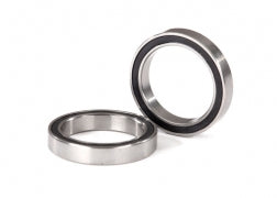 TRAXXAS Ball bearings, black rubber sealed (17x23x4mm) (2) 5098A