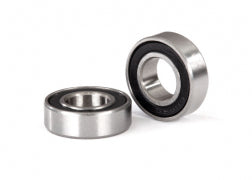 TRAXXAS Ball bearings, black rubber sealed (8x16x5mm) (2) 5118A