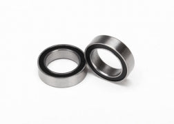 TRAXXAS Ball bearings, black rubber sealed (10x15x4mm) (2) 5119A