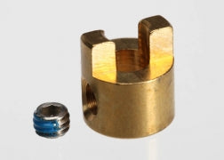 TRAXXAS Spartan, Drive dog/ 4x3mm GS (stainless, with threadlock) (1) 5728