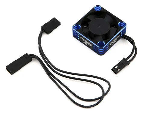 ProTek RC PTK-2112 30x30x10mm Aluminum High Speed HV Cooling Fan (Blue/Black)