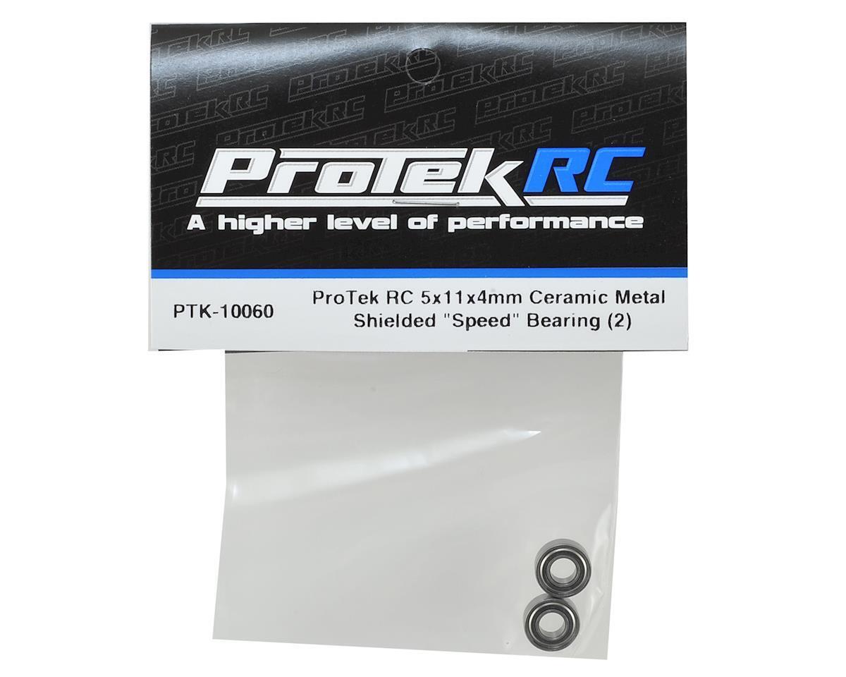 ProTek RC 5x11x4mm Ceramic Metal Shielded "Speed" Bearing (2) PTK-10060