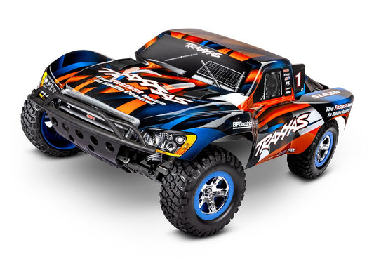 Traxxas Slash 1/10 RTR Short Course Truck TQ 2.4GHz Radio, Battery Type C Charger ORNG 58034-8
