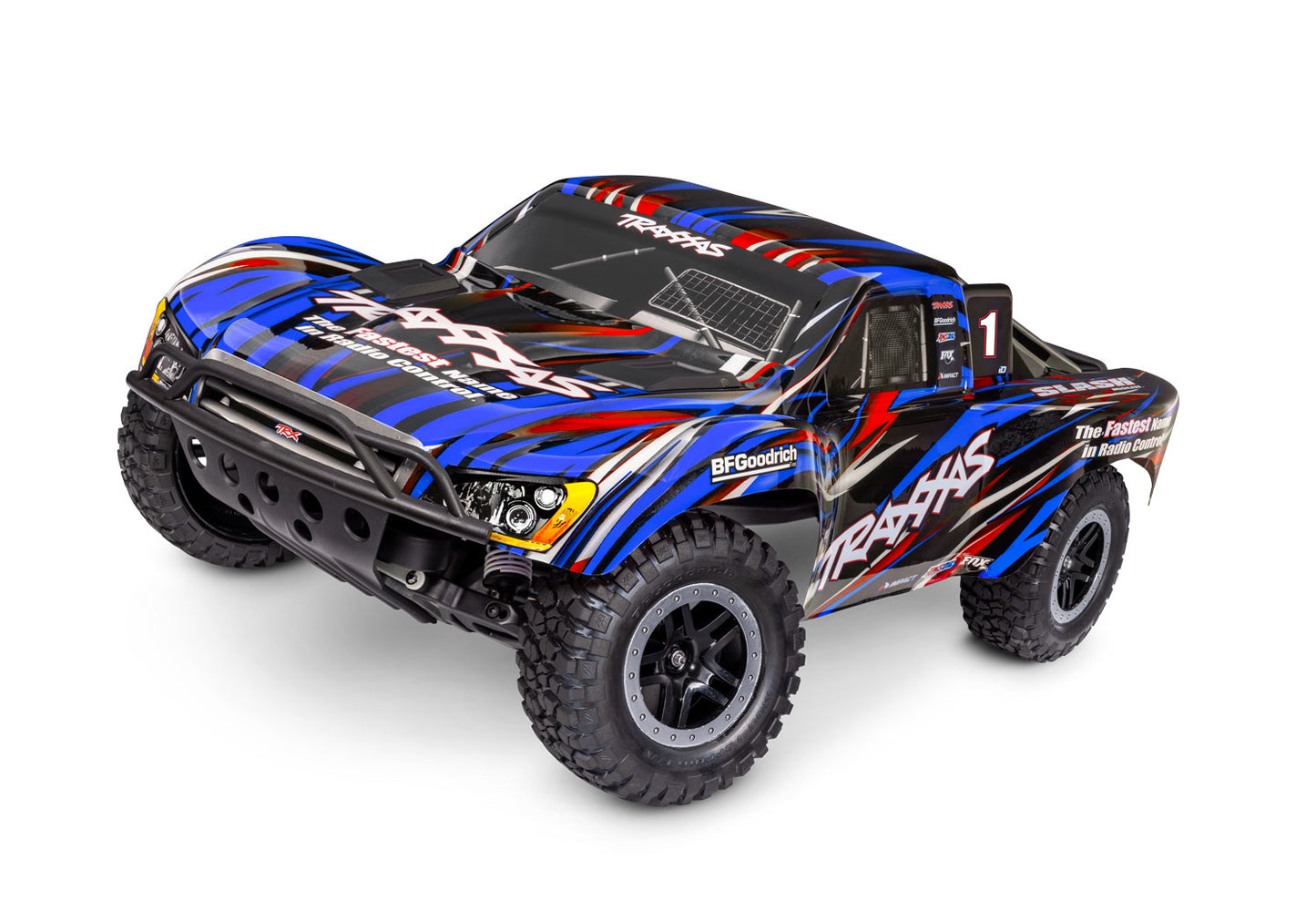 Traxxas Slash 2WD BL-2s HD 1/10 Scale Short Course Truck 58334-4 BLUE