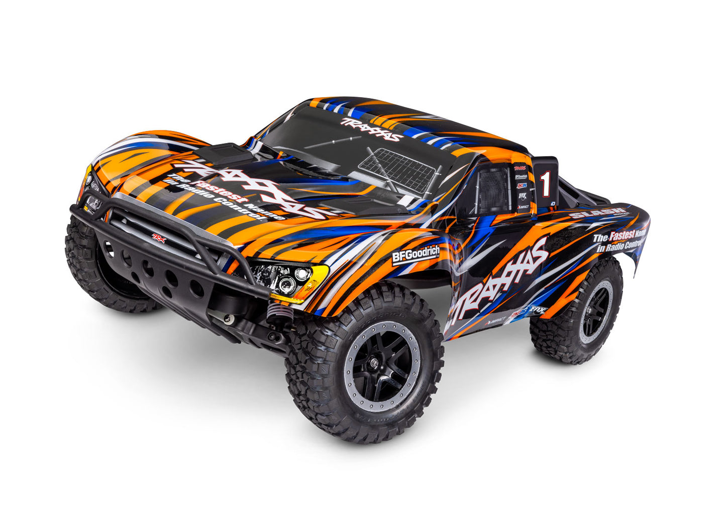 Traxxas Slash 2WD BL-2s HD 1/10 Scale Short Course Truck 58334-4 ORNG