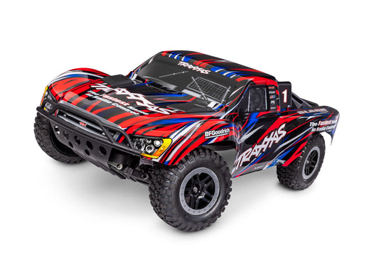 Traxxas Slash 2WD BL-2s HD 1/10 Scale Short Course Truck 58334-4 RED