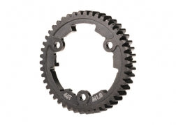 TRAXXAS Spur gear, 46-tooth (machined, hardened steel) (wide face, 1.0 metric pitch) 6442