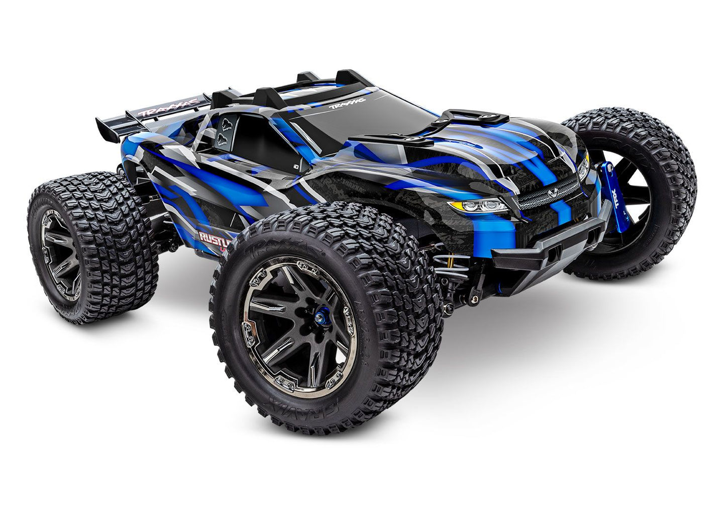 Traxxas Rustler 4x4 Ultimate RTR VXL Tqi Bluetooth BLUE 67097-4