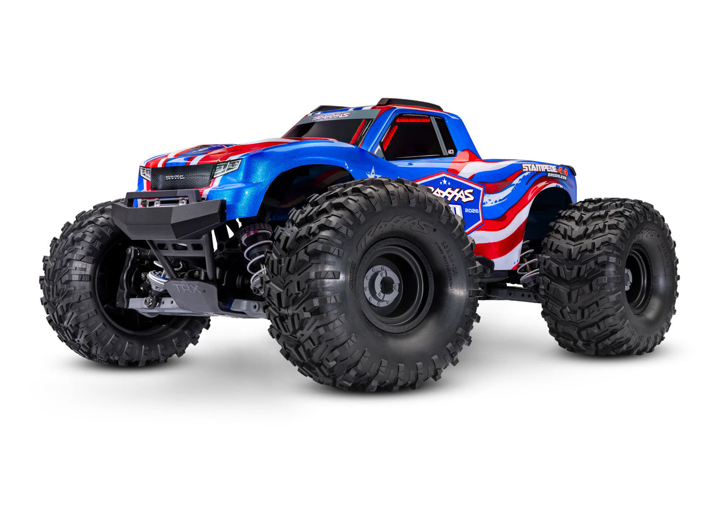 Traxxas Stampede® 4x4 VX3 1/10 RTR 4WD Brushless Monster Truck  w/VX3 67454-4-40TH