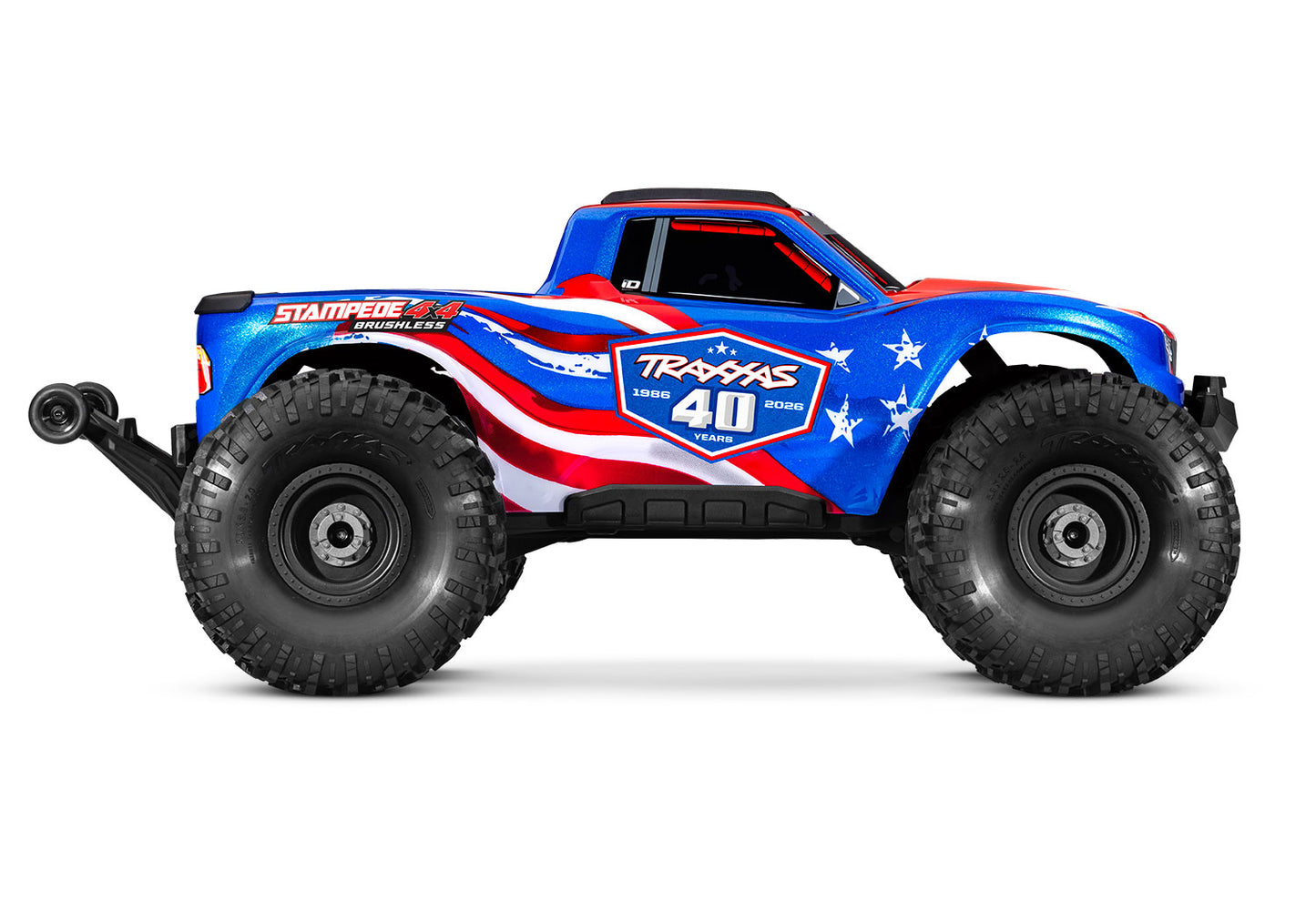 Traxxas Stampede® 4x4 VX3 1/10 RTR 4WD Brushless Monster Truck  w/VX3 67454-4-40TH