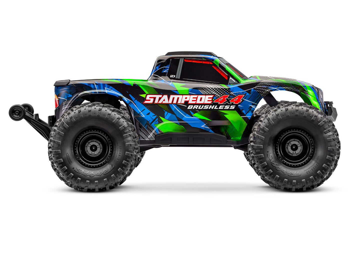 Traxxas Stampede® 4x4 VX3 1/10 RTR 4WD Brushless Monster Truck  w/VX3 67454-4-GREEN