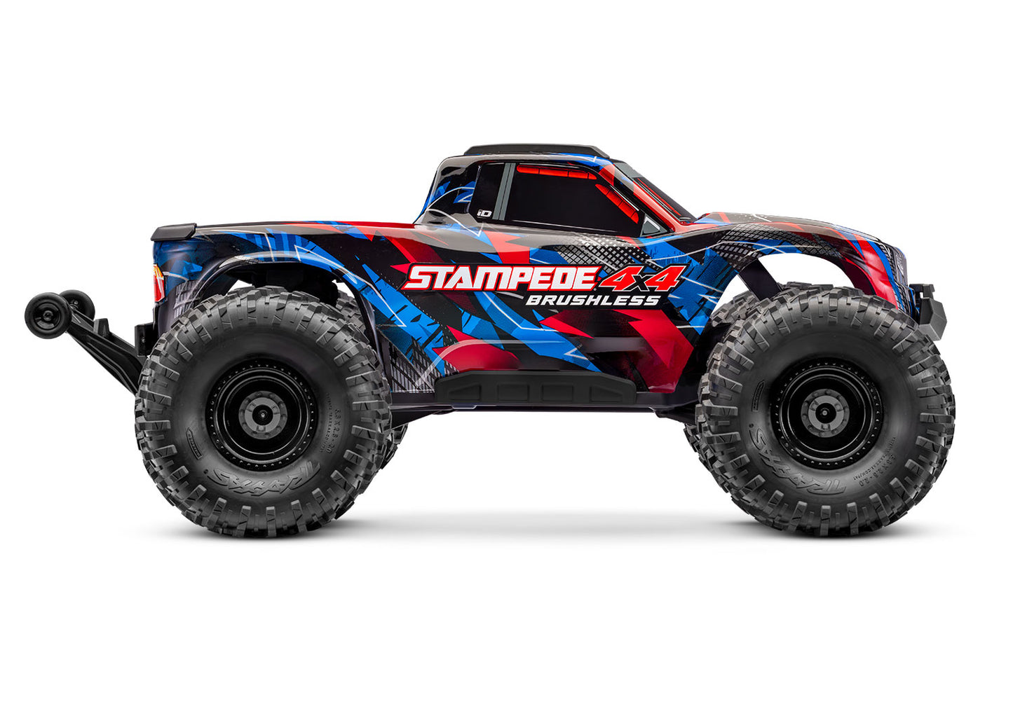 Traxxas Stampede® 4x4 VX3 1/10 RTR 4WD Brushless Monster Truck  w/VX3 67454-4-RED