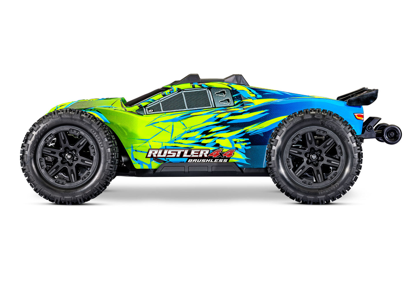 Rustler 4X4 Brushless, Velineon V3200 67464-4 GREEN