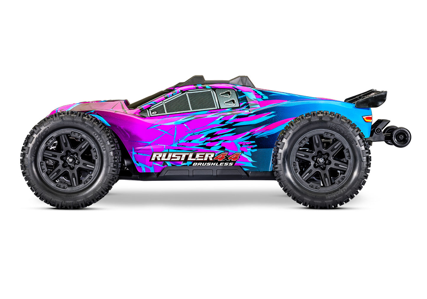 Rustler 4X4 Brushless, Velineon V3200 67464-4 PURPLE