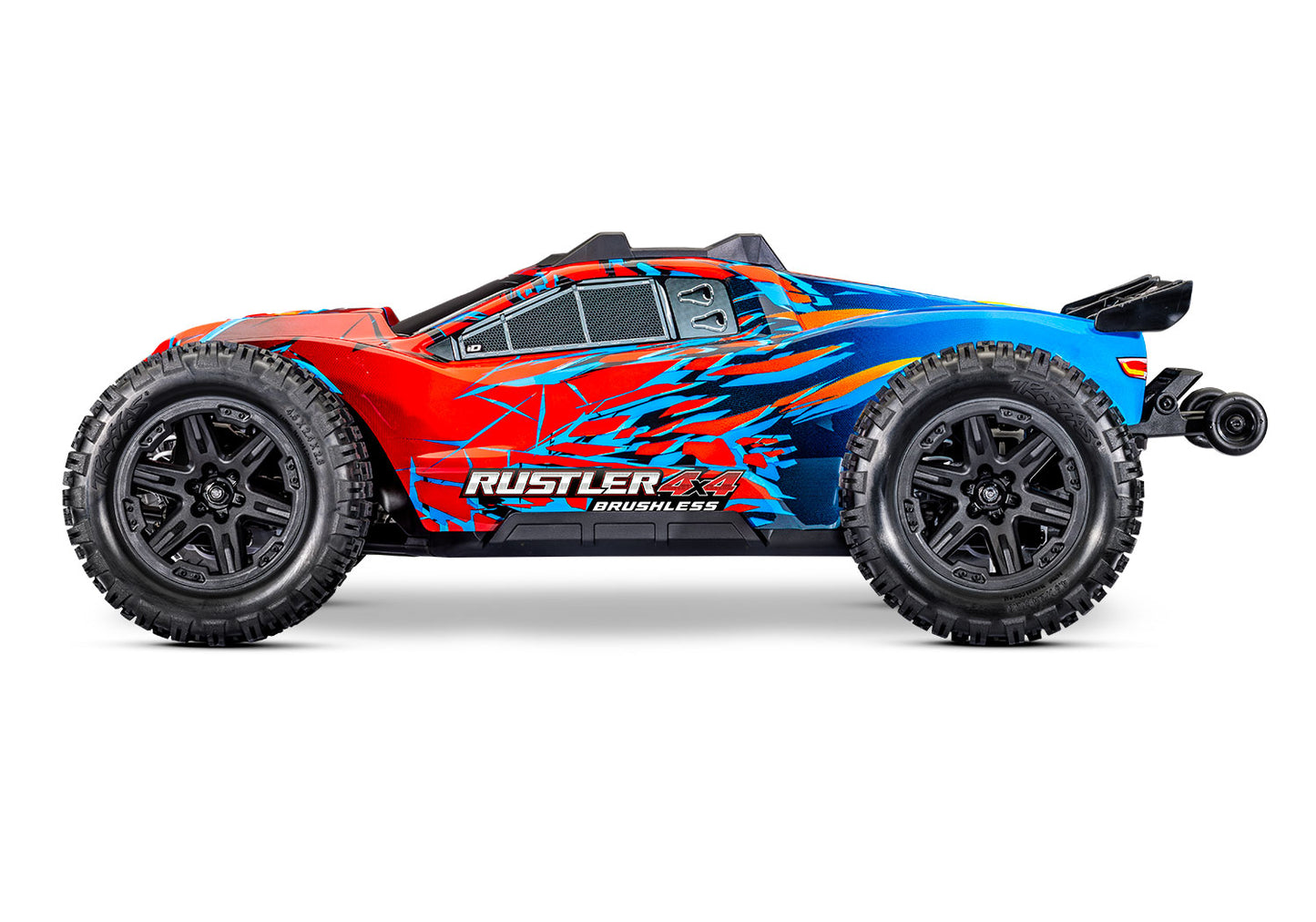 Rustler 4X4 Brushless, Velineon V3200 67464-4 RED