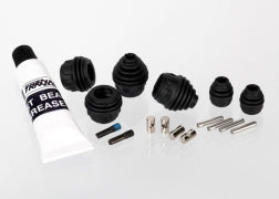 TRAXXAS Rebuild kit, steel-splined constant-velocity driveshafts (includes pins, dustboots, lube, and hardware) 6757