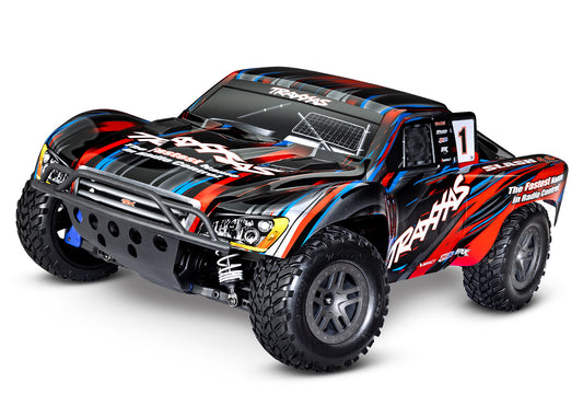 Traxxas Slash 4X4 BL-2s Heavy Duty 9080 kit installed RTR RED 68154-4