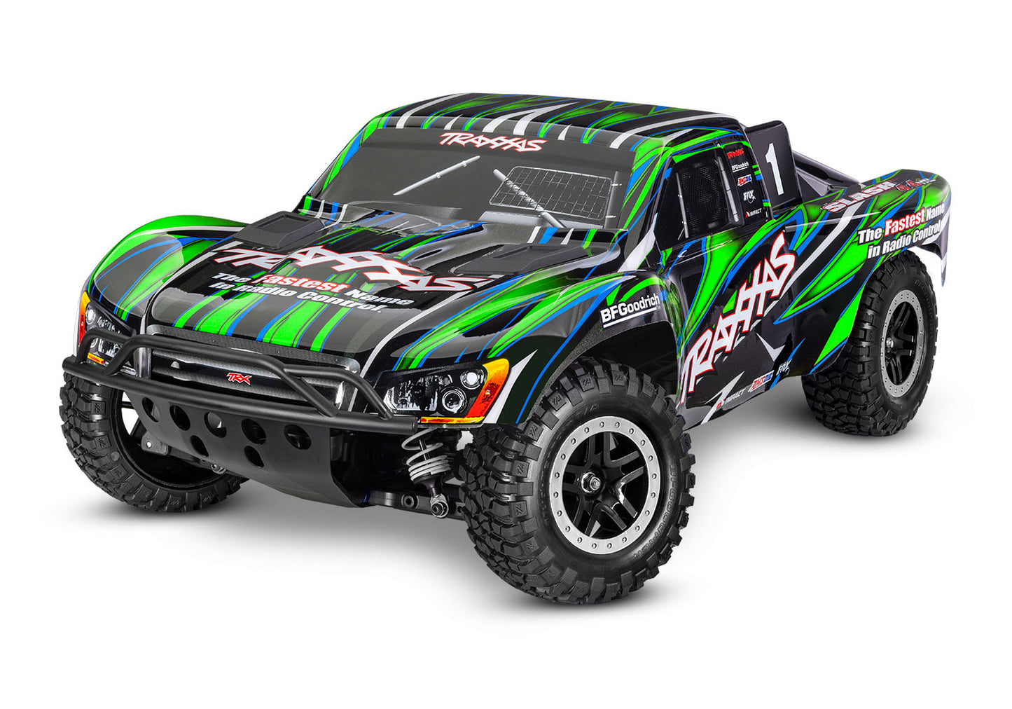 Traxxas Slash VXL 1/10 RTR 4x4 Brushless Short Course Truck (Green) 68386-4  Green