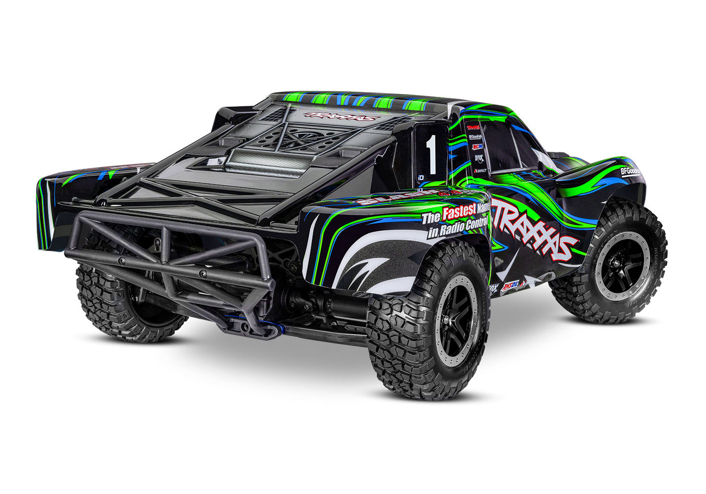 Traxxas Slash VXL 1/10 RTR 4x4 Brushless Short Course Truck (Green) 68386-4  Green