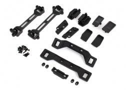 TRAXXAS Body conversion kit, Slash 4X4 (includes front & rear body mounts, latches, hardware) (for clipless mounting) 6928