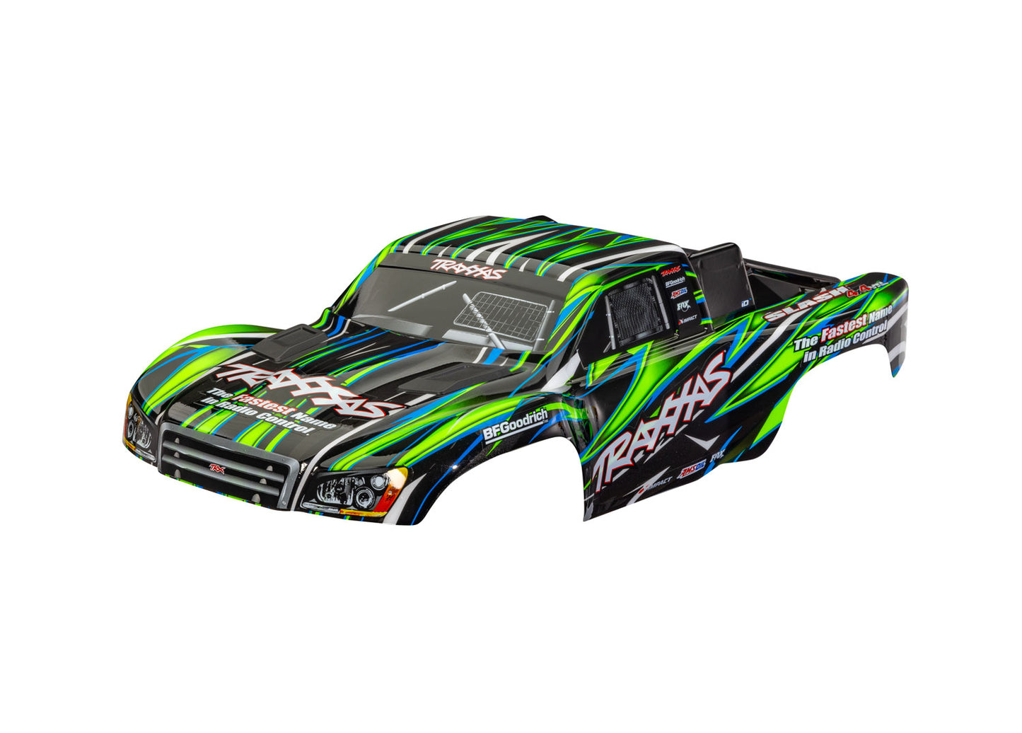 TRAXXAS Slash GREEN Clipless Body 6944-GRN