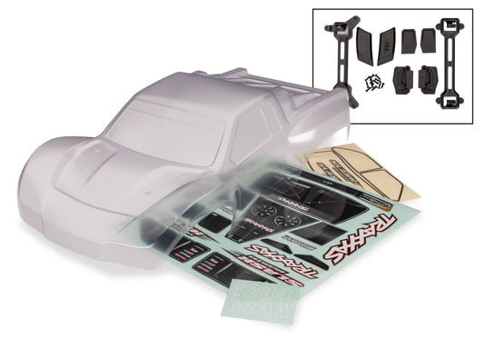 TRAXXAS VX3 Slash Clear Clipless Body 6958 -CLEAR