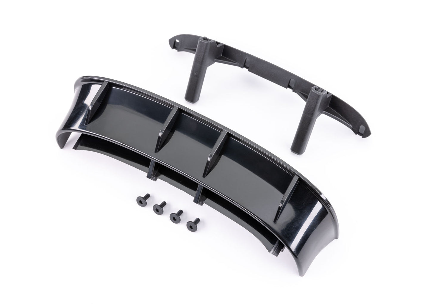 TRAXXAS Ford Fiesta ST Rally Black Rear Wing with Screws 7413X