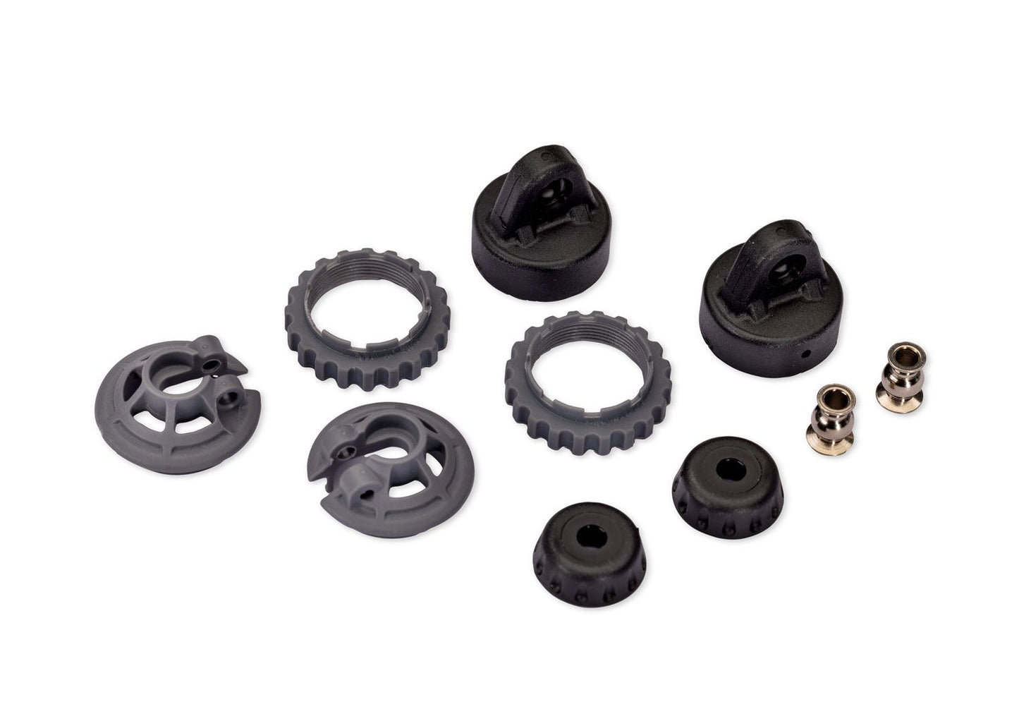 TRAXXAS  SLASH ULTIMATE,  GTR Shock Cap & Spring Retainer Set 7468-SLGRY