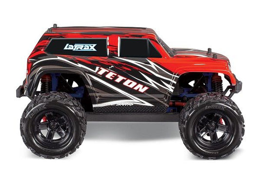 Traxxas LaTrax Teton 1/18 4WD RTR Monster Truck  w/2.4GHz Radio, Battery & AC Charger RED 76054-5