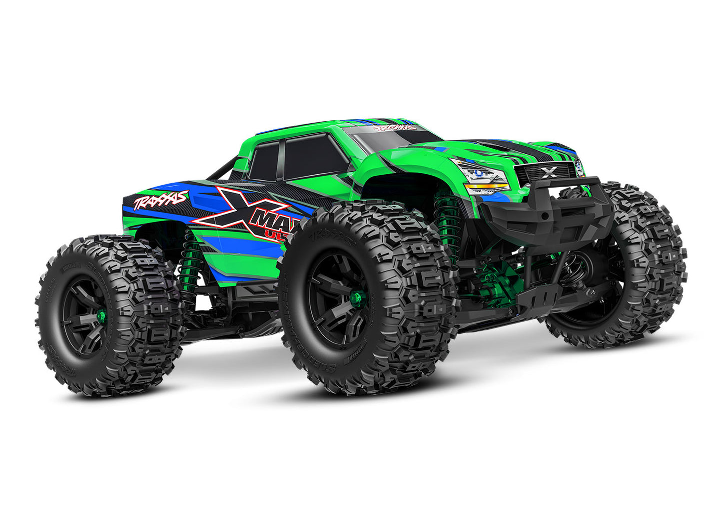 Traxxas X-Maxx Ultimate 8S 4WD Brushless RTR Monster Truck (Green) 77097-4