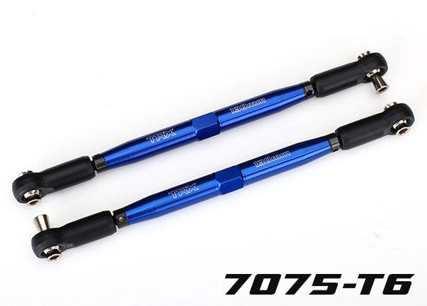 TRAXXAS Toe links, X-Maxx® TUBES BLUE (157mm) (2) 7748X